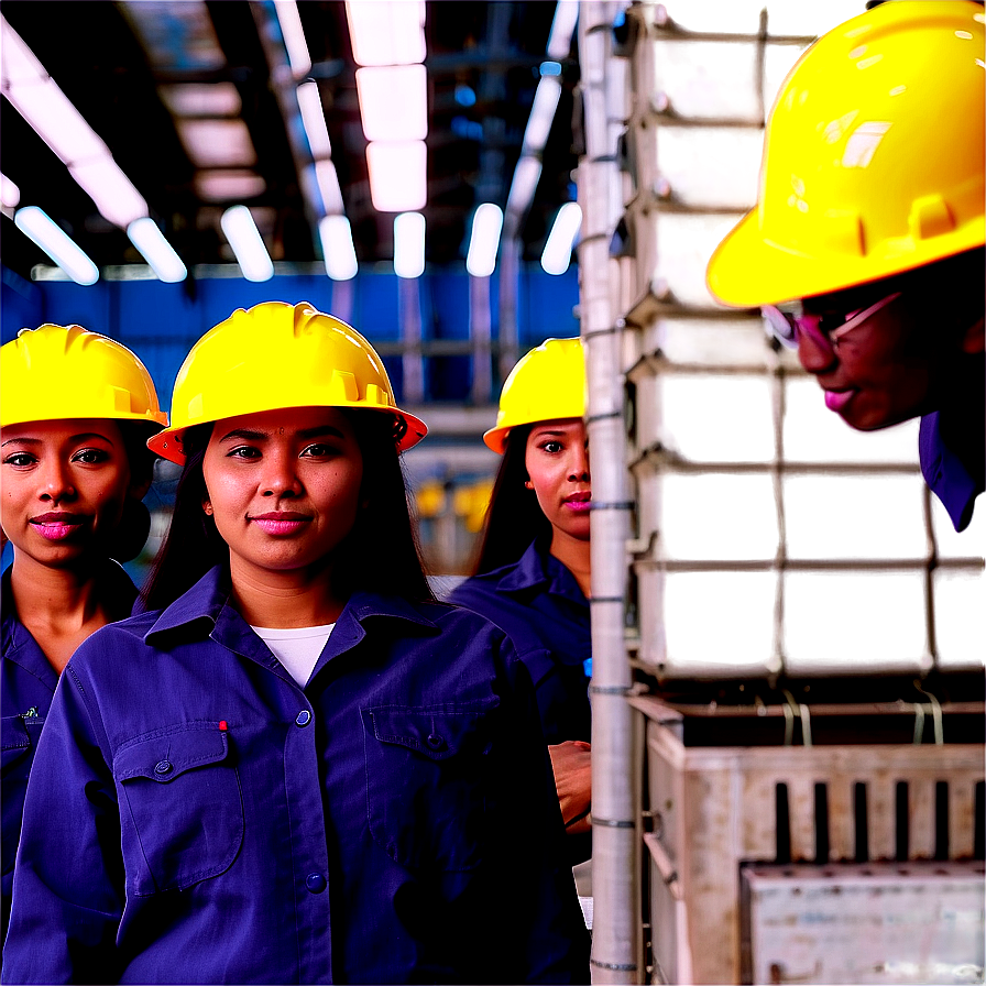 Factory Workers Png Ito PNG Image