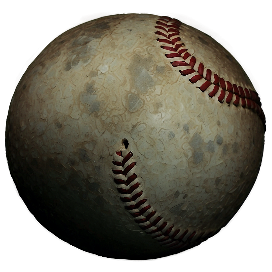 Faded Baseball Art Png 06282024 PNG Image