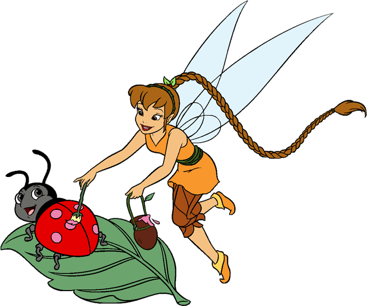 Fairy_and_ Ladybug_ Friendship PNG Image