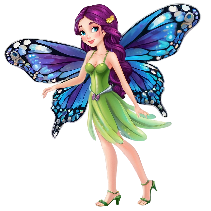 Fairy Butterfly Companion Png Kce75 PNG Image