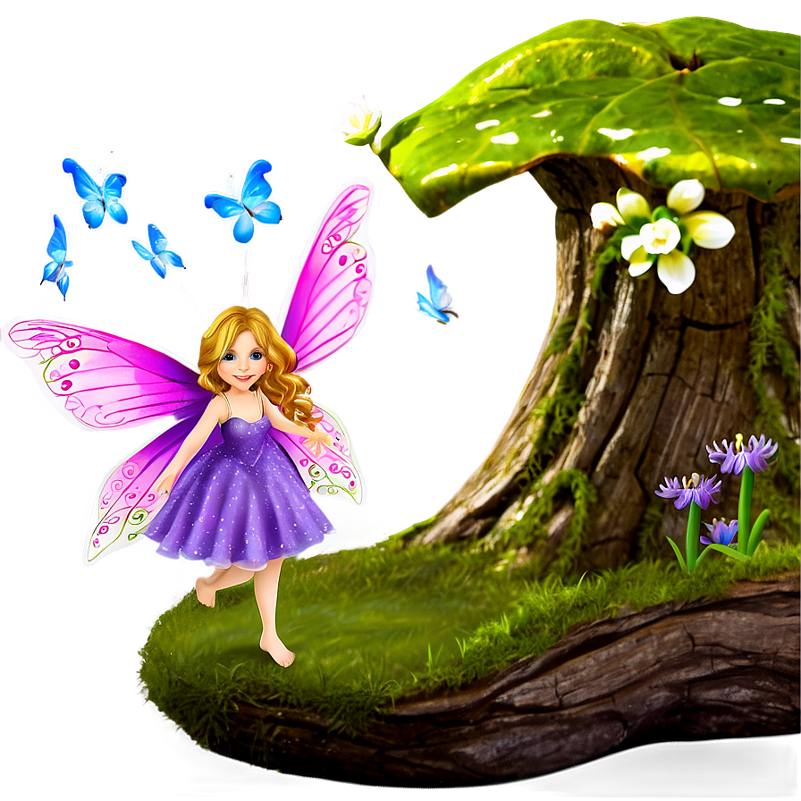 Fairy Garden Fantasy Png 06112024 PNG Image