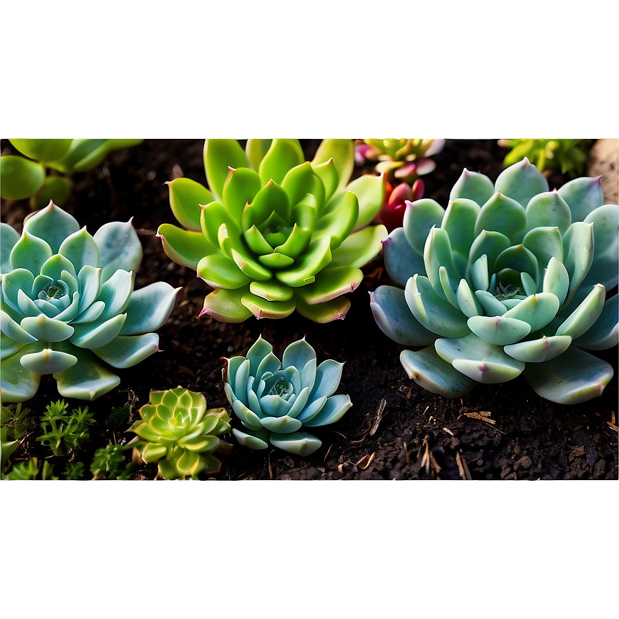 Fairy Garden Succulents Png 94 PNG Image