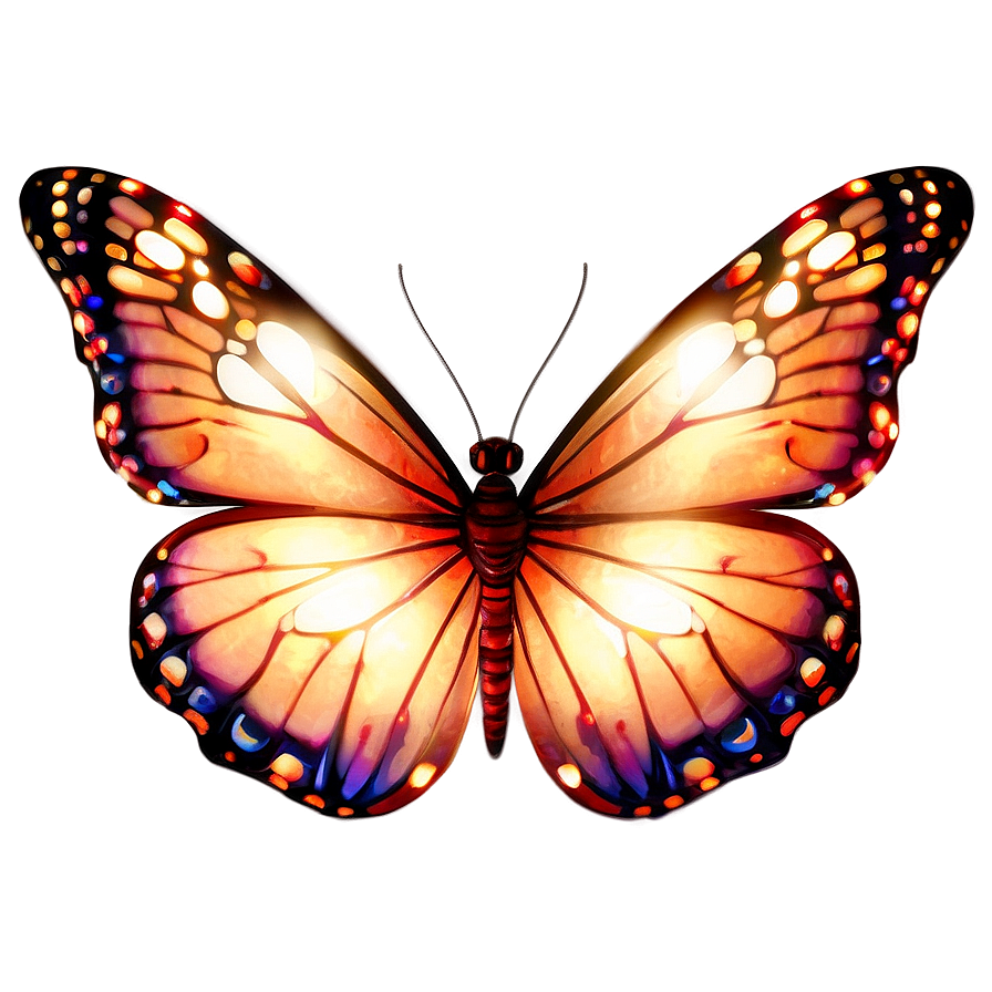 Fairy Light Butterfly Png Bvd PNG Image