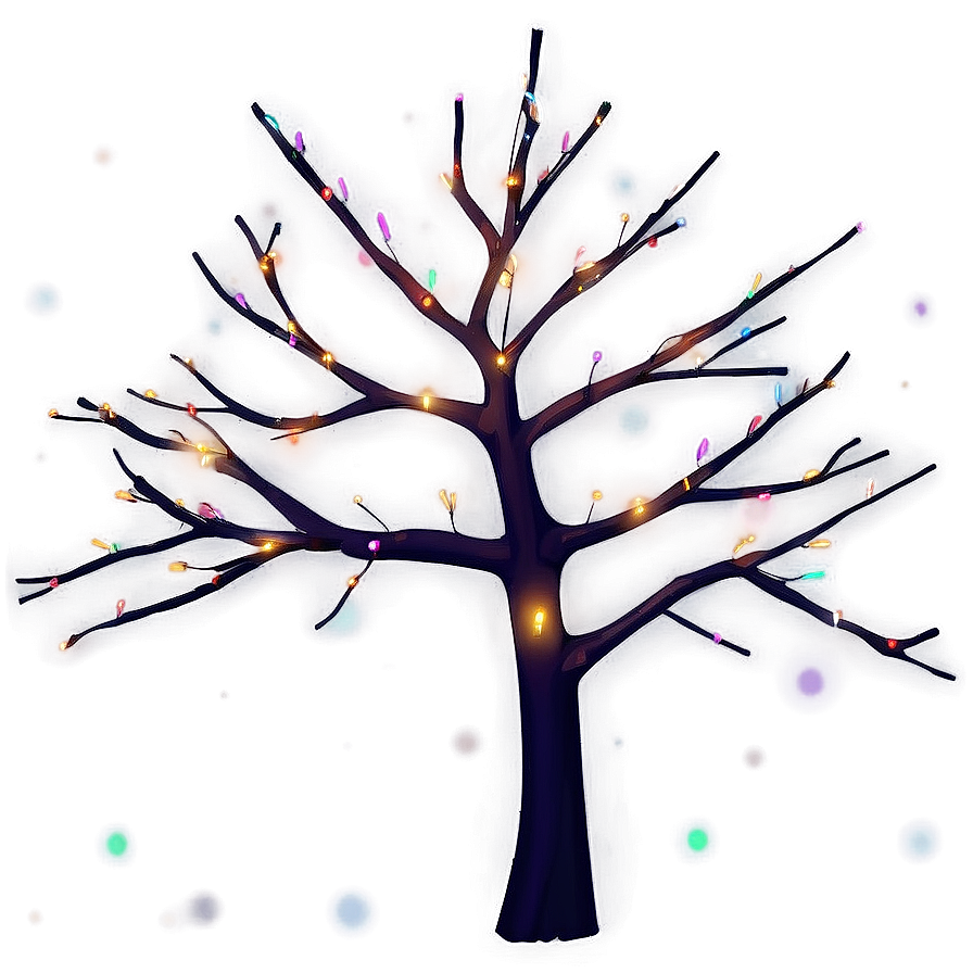 Fairy Lights Arbol De Navidad Png 06122024 PNG Image