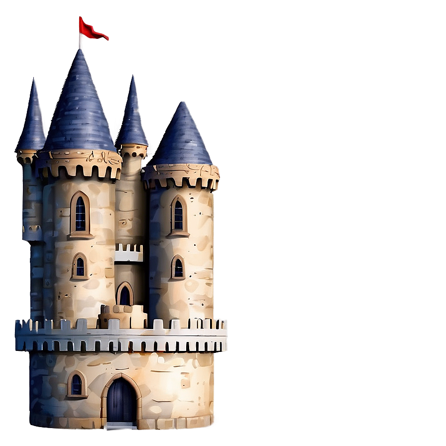 Fairy Tale Castle Tower Png Qyv PNG Image