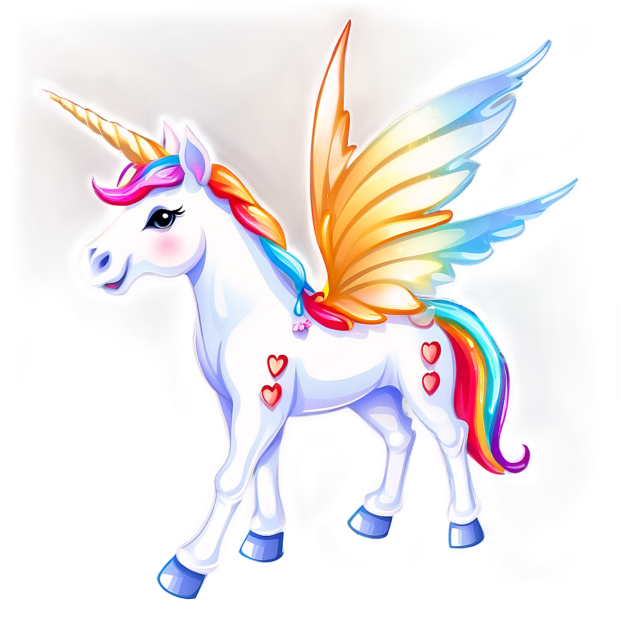 Fairy Tale Unicorn Clipart Png Bva7 PNG Image