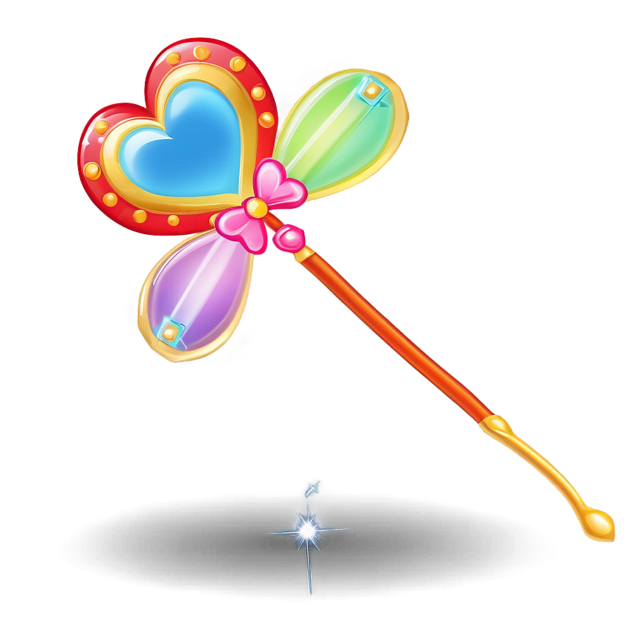 Fairy Wand With Heart Png 75 PNG Image