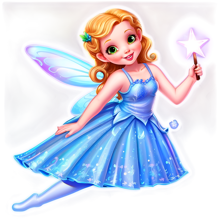 Fairy With A Wand Png Mvw25 PNG Image