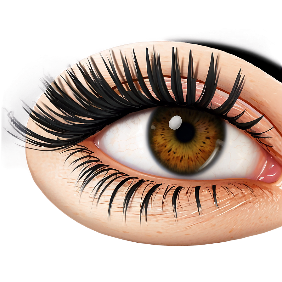 Fake Lower Lashes Png 06272024 PNG Image