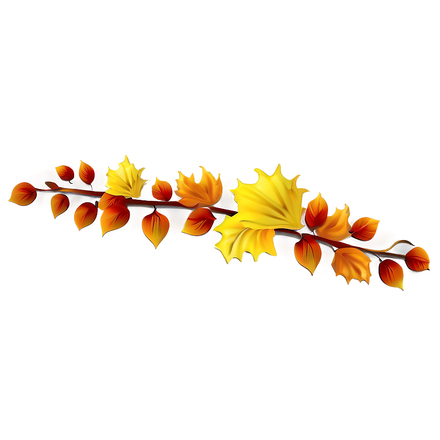 Fall Decorative Line Png Bri PNG Image