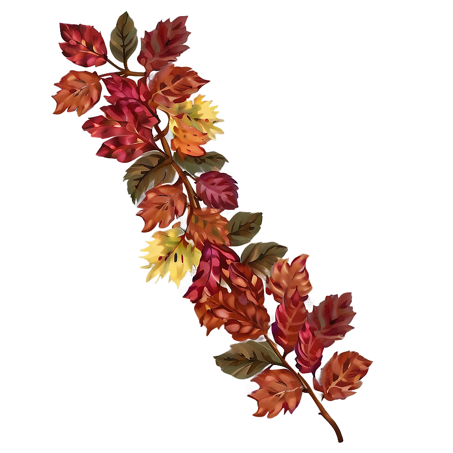 Fall Garland Png Mtr PNG Image