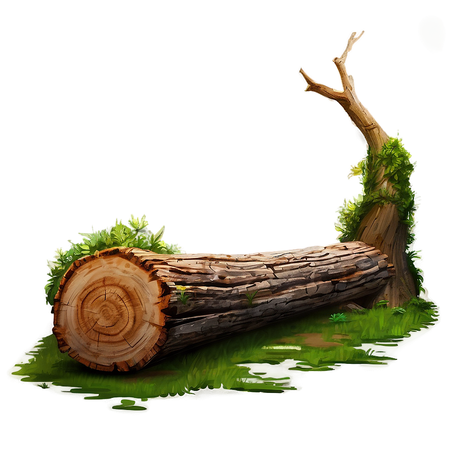 Fallen Tree Log Png Vti PNG Image