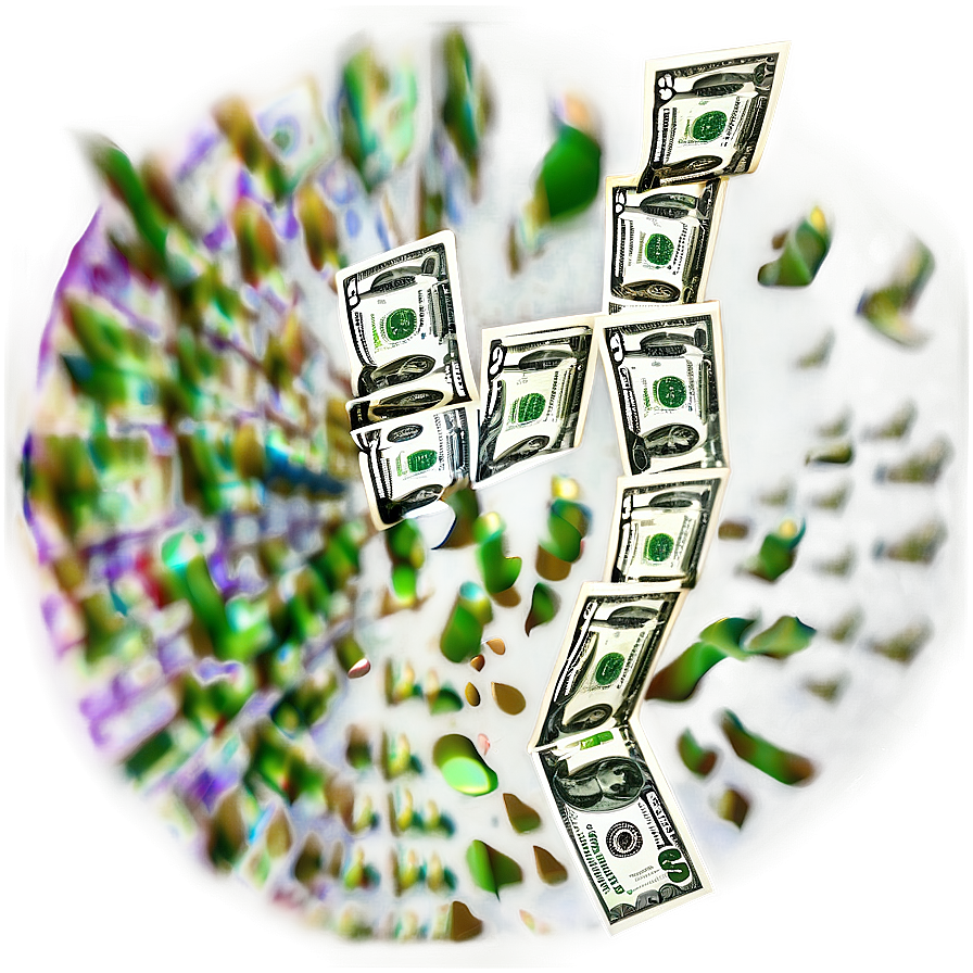 Falling Dollars Png 21 PNG Image