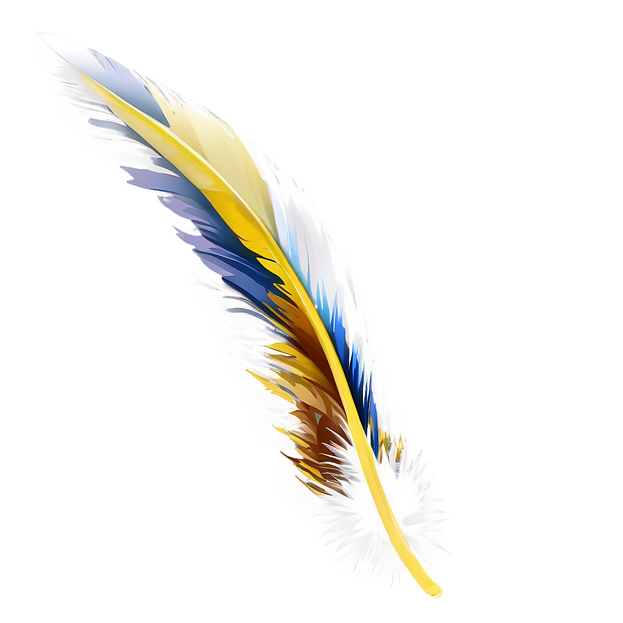 Falling Feather Motion Png Fry96 PNG Image