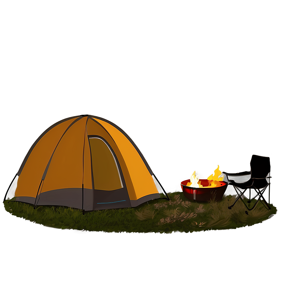 Family Camping Tent Png 05252024 PNG Image