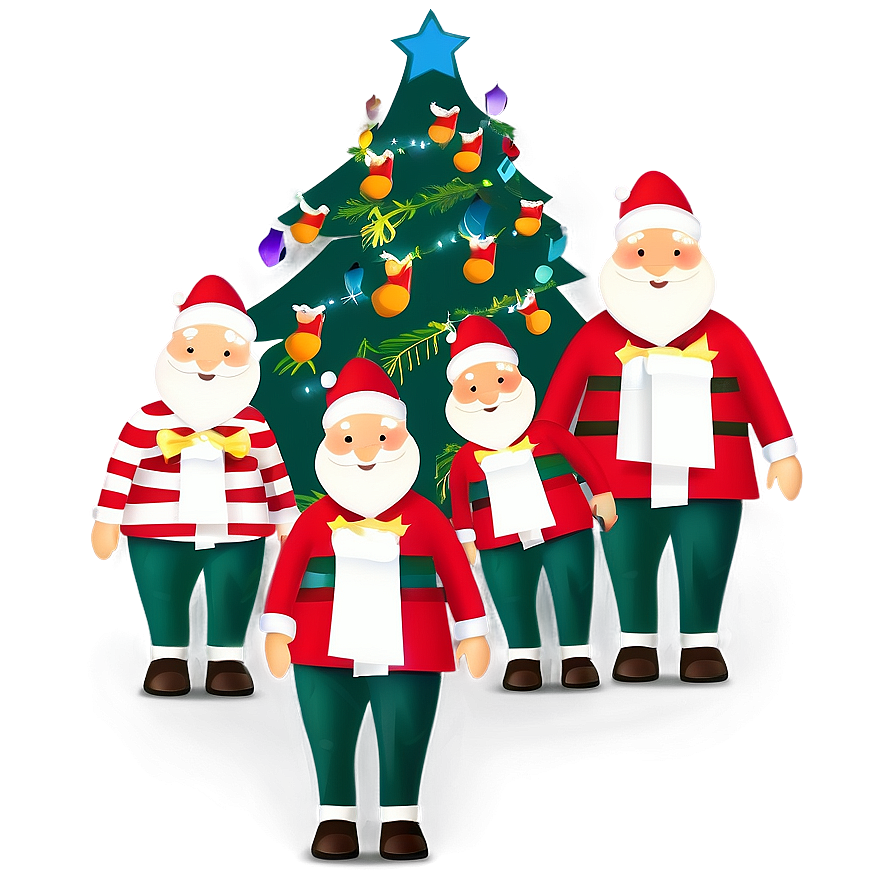 Family Christmas Clipart Png 06262024 PNG Image