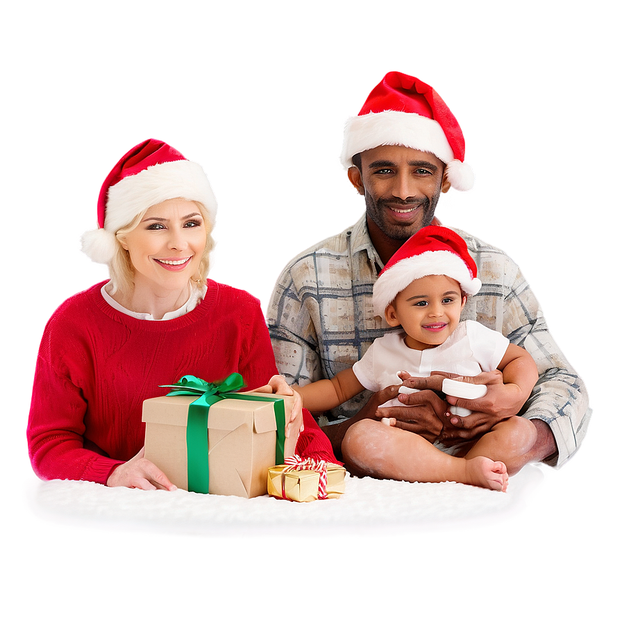 Family Christmas Morning Png 93 PNG Image