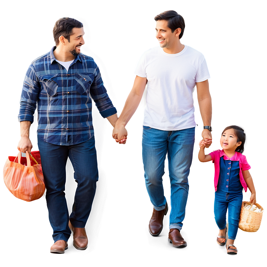 Family Holding Hands Png Wch PNG Image