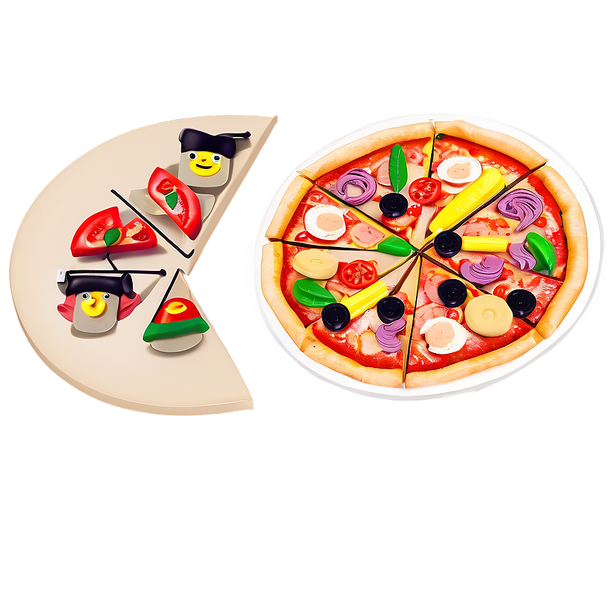 Family Making Pizza Png Yba80 PNG Image