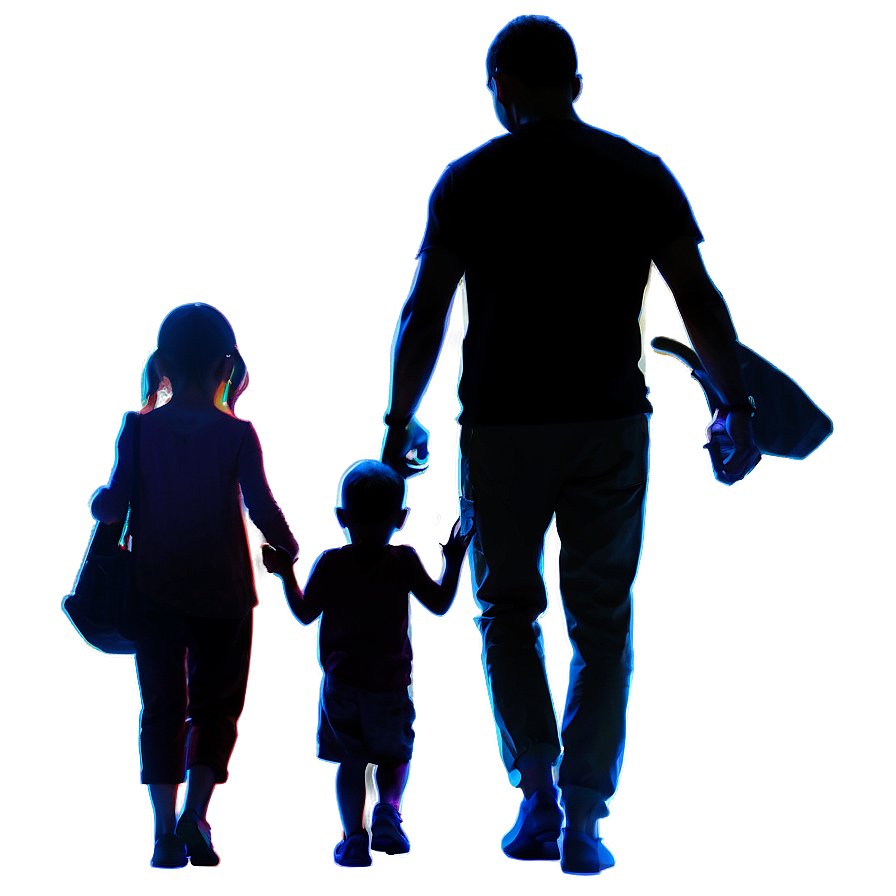 Family Person Silhouette Png 05252024 PNG Image