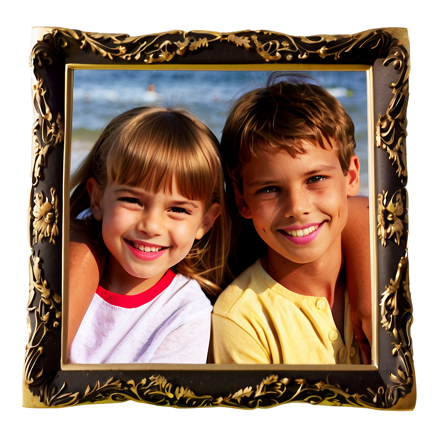 Family Photo Picture Frame Png Jno97 PNG Image