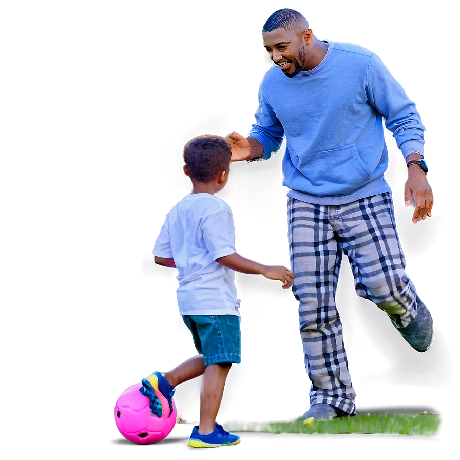 Family Playing Football Png 18 PNG Image