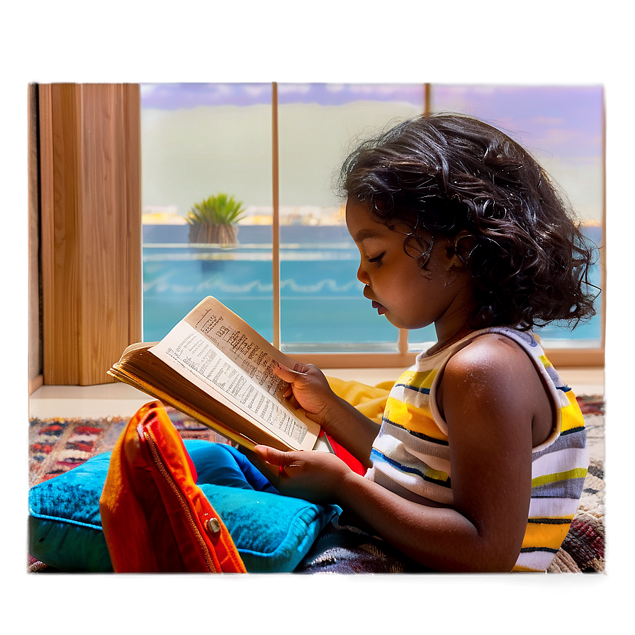 Family Reading Time Png 31 PNG Image