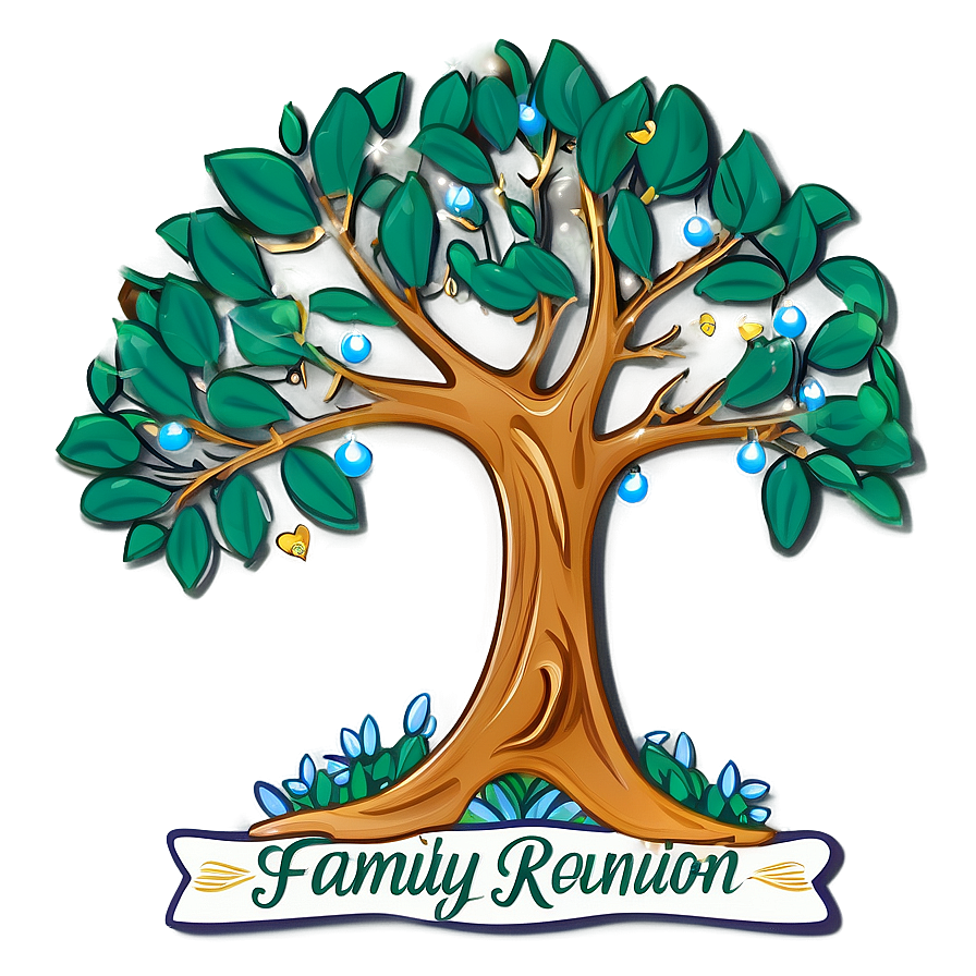 Family Reunion Tree Design Png 21 PNG Image