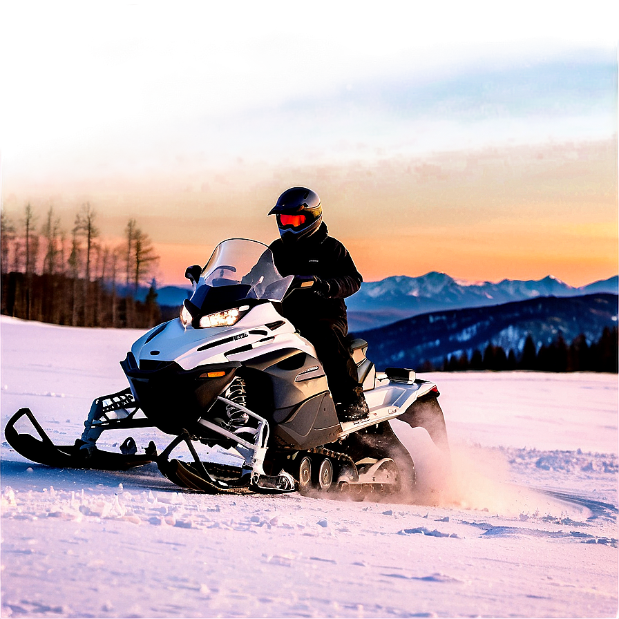 Family Snowmobile Trip Png 06252024 PNG Image