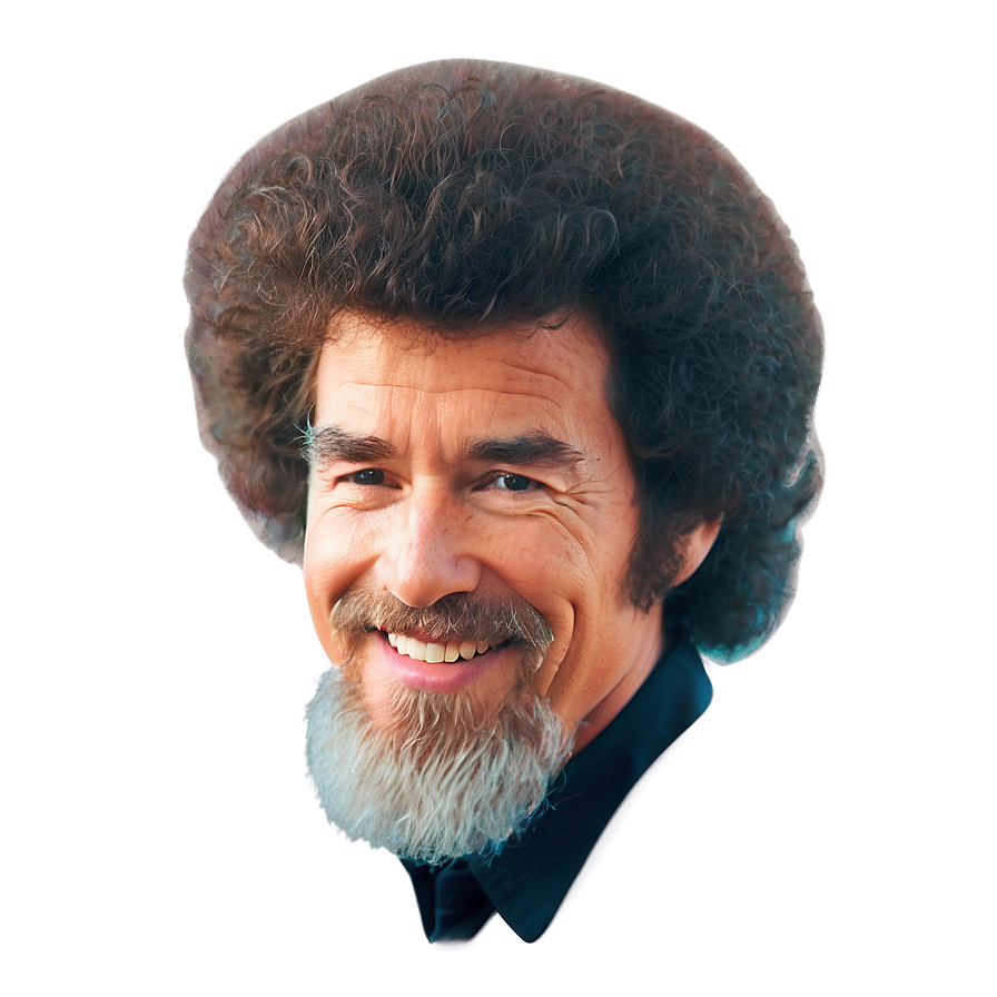 Fan Art Bob Ross Hair Png Lcv94 PNG Image