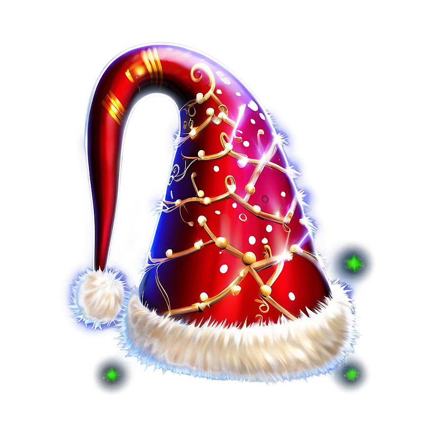 Fancy Christmas Hat Png Evn43 PNG Image