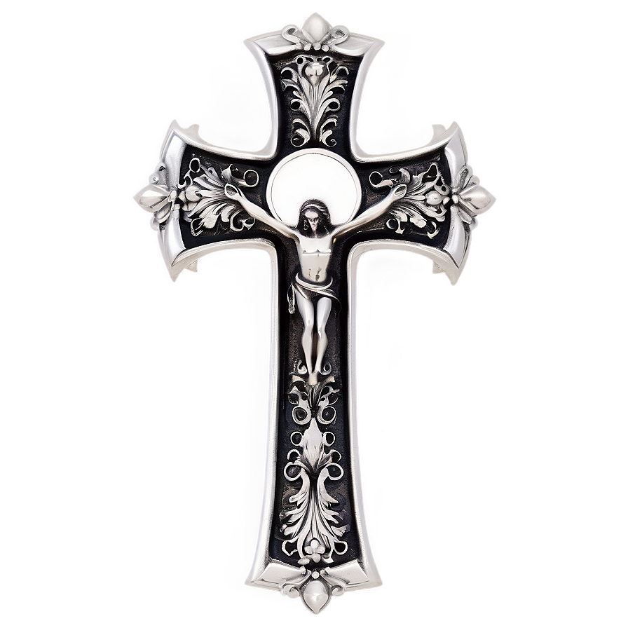 Fancy Cross In Hand Png 06292024 PNG Image