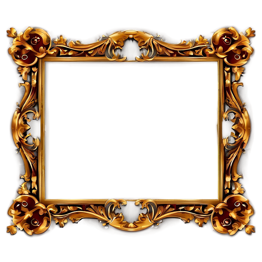 Fancy Frame Border Png 26 PNG Image