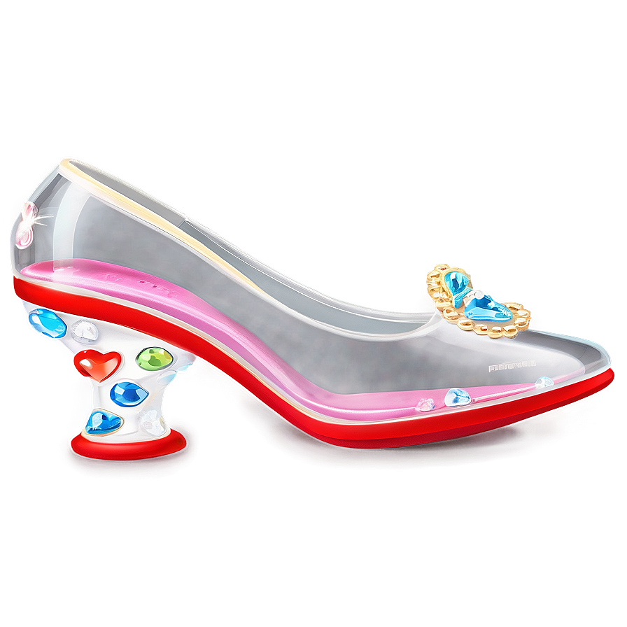 Fancy Glass Shoe For Princess Png 61 PNG Image