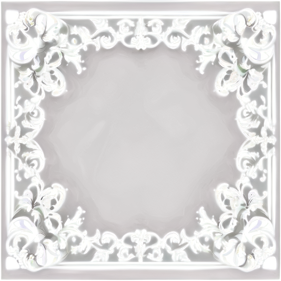 Fancy Photo Border Png 38 PNG Image