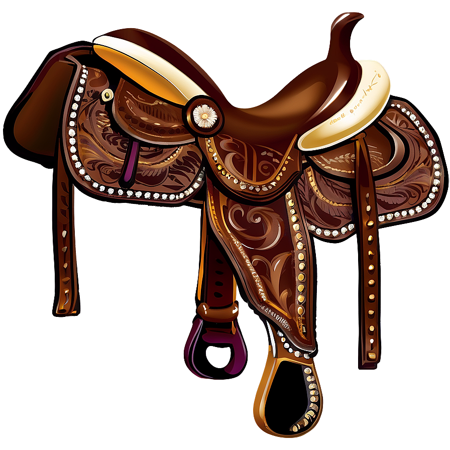 Fancy Saddle Png 06292024 PNG Image