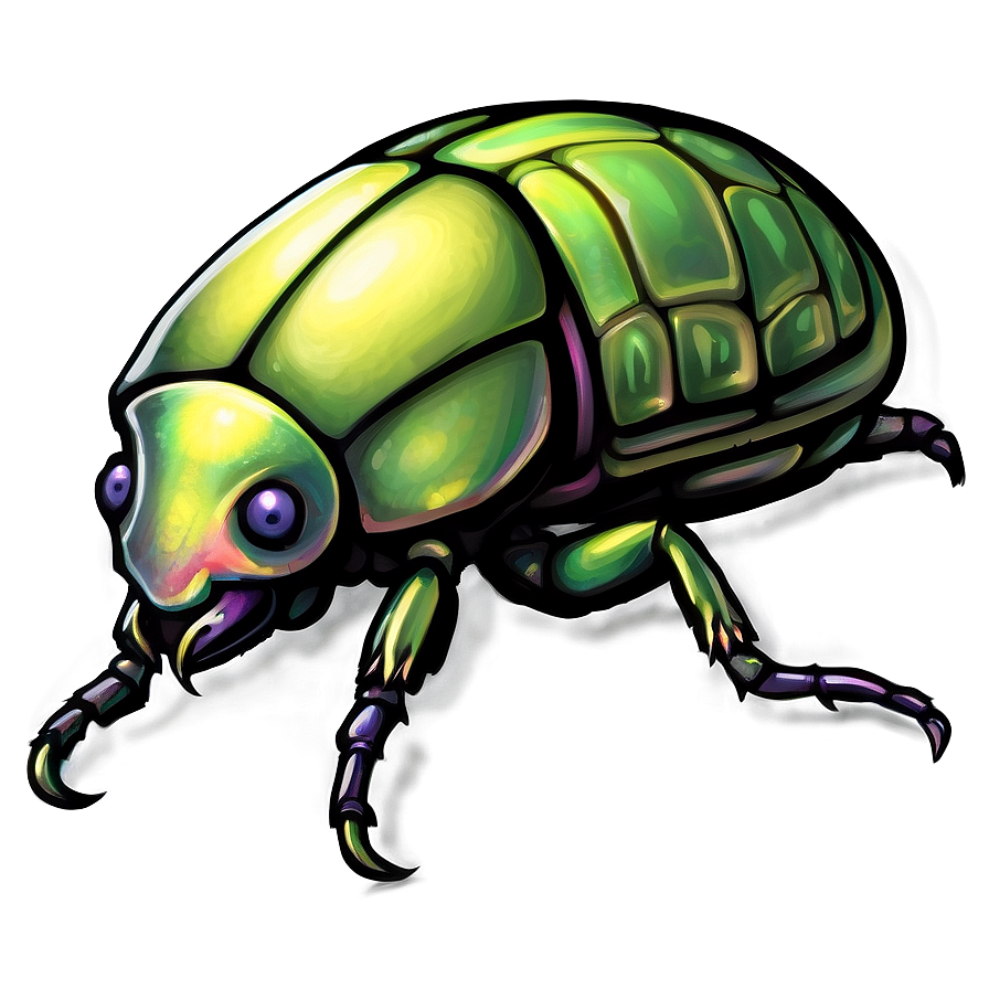 Fantasy Beetle Creature Png Blr PNG Image