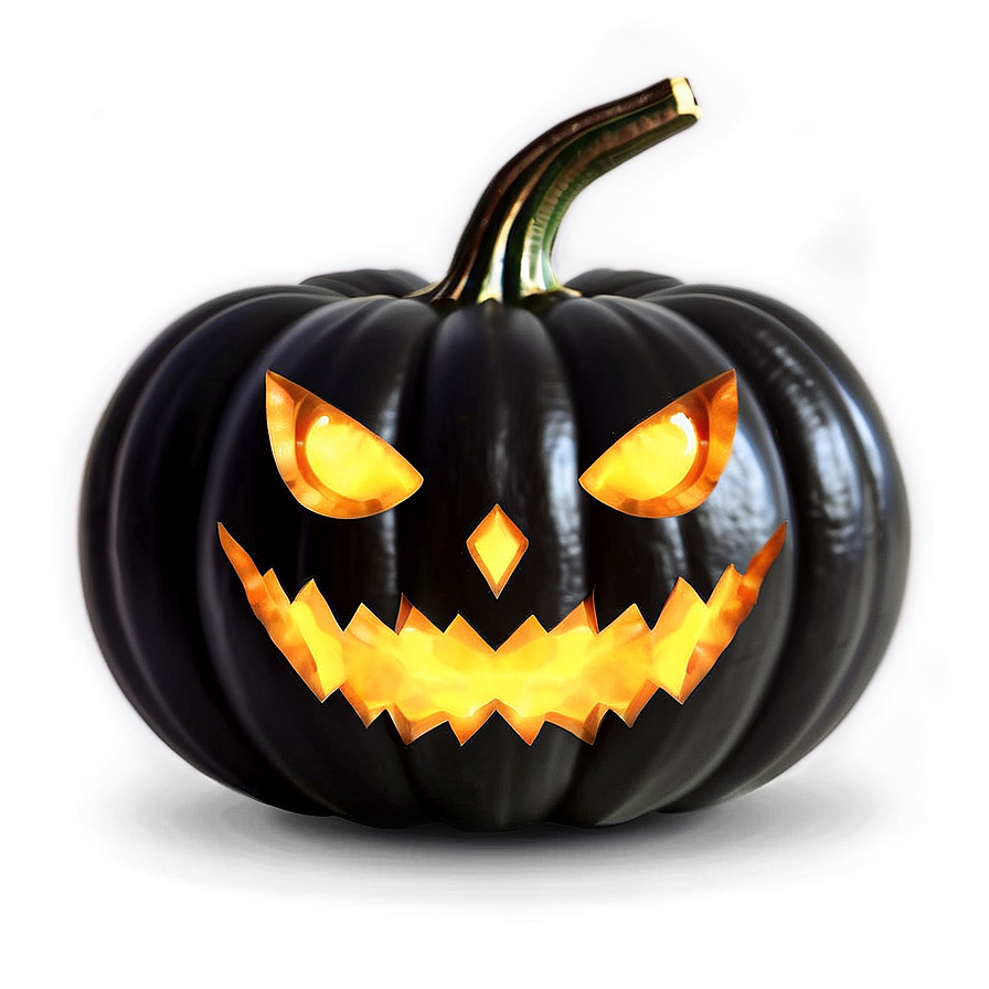 Fantasy Black Pumpkin Png Hfh48 PNG Image