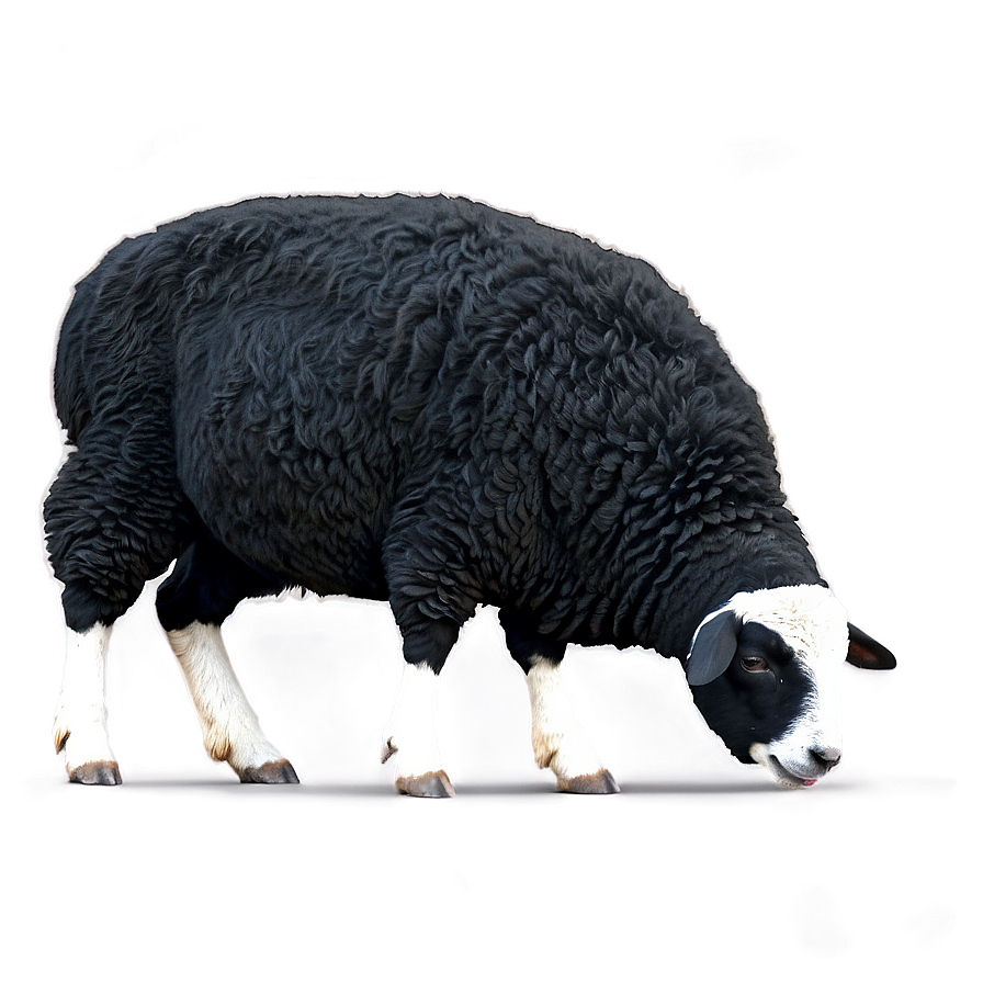 Fantasy Black Sheep Png Epf PNG Image