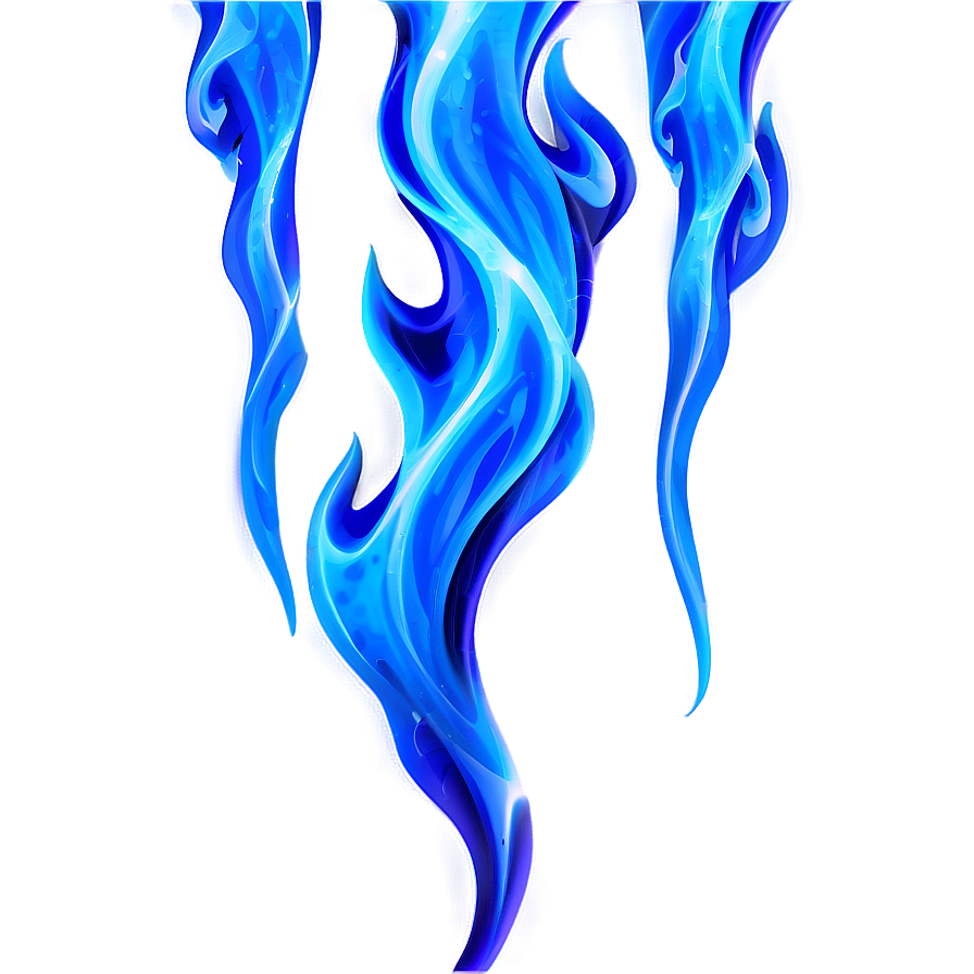 Fantasy Blue Flame Png 36 PNG Image