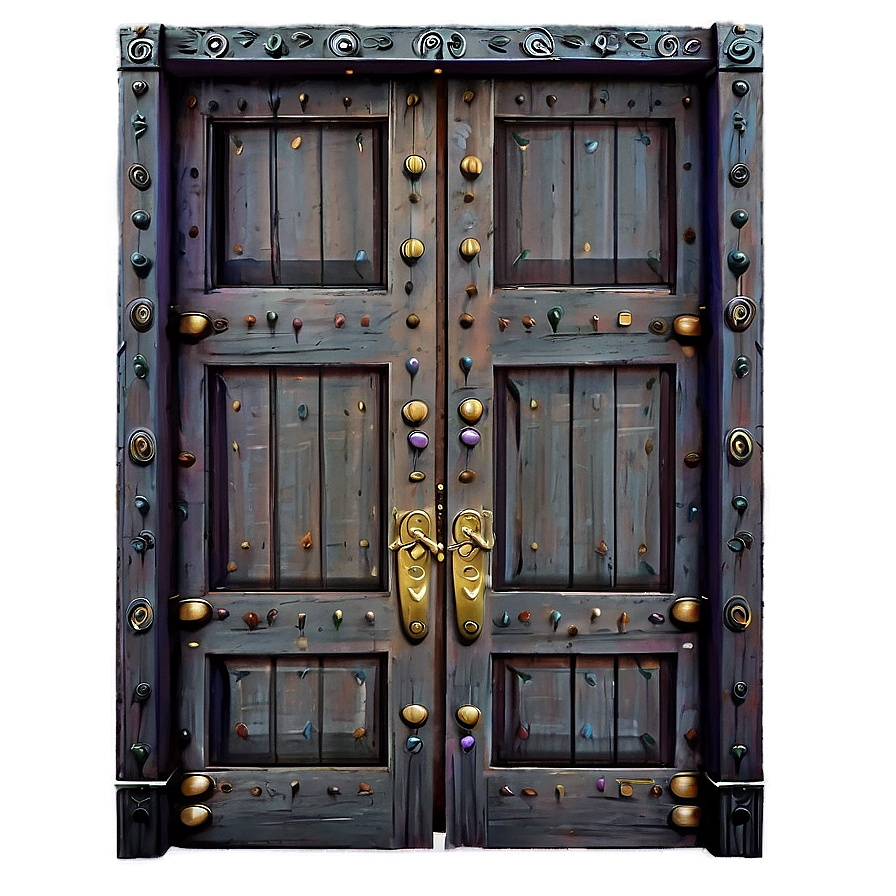 Fantasy Closed Door Art Png 25 PNG Image