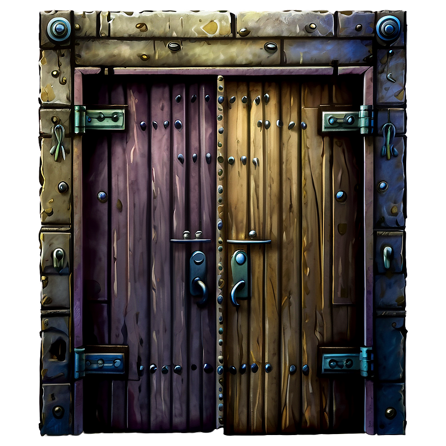 Fantasy Closed Door Art Png 86 PNG Image