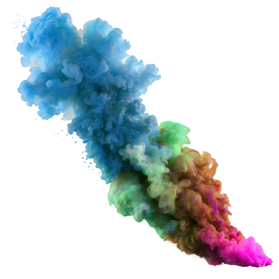 Fantasy Color Smoke Blast Png Fgs PNG Image