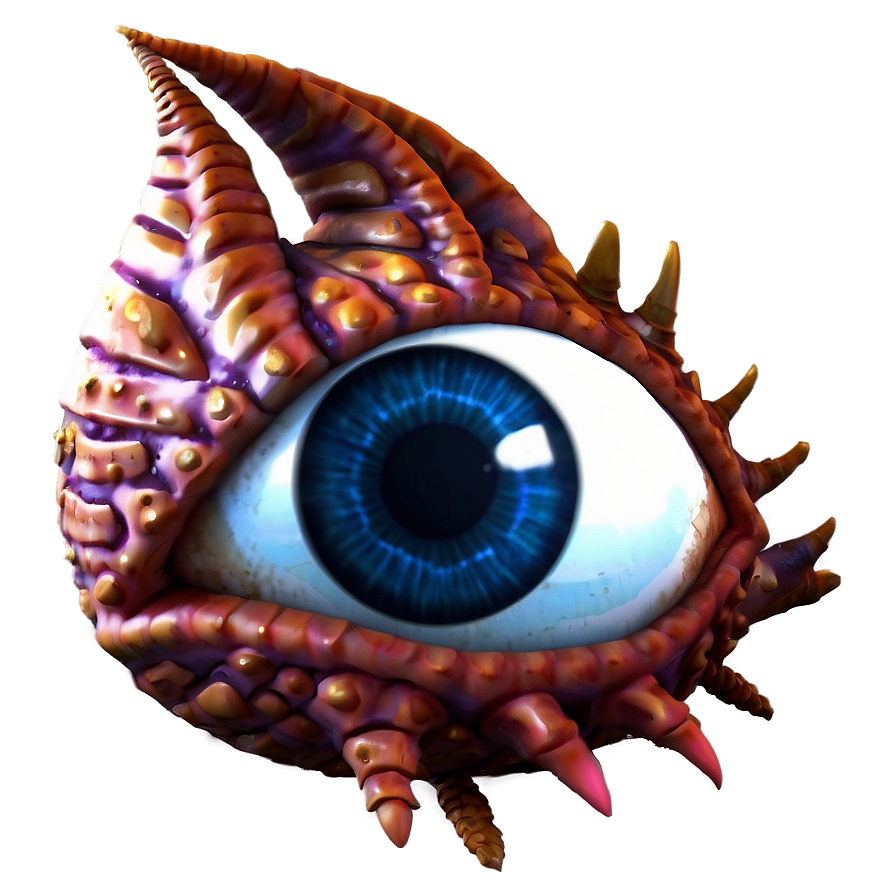 Fantasy Eye Creature Png 05042024 PNG Image