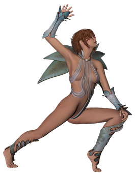 Fantasy_ Fairy_ Dance PNG Image