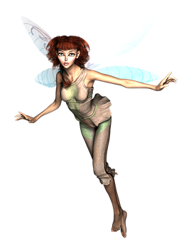 Fantasy Fairy Illustration PNG Image