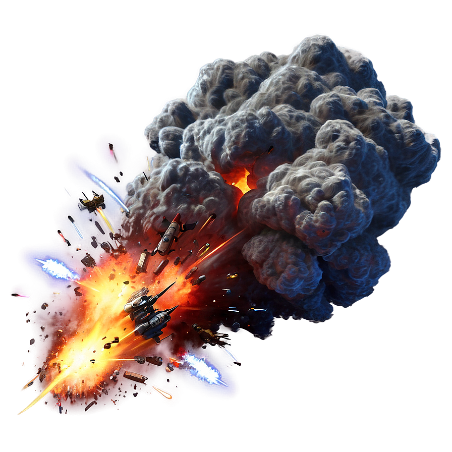 Fantasy Game Explosion Attack Png Ucd40 PNG Image