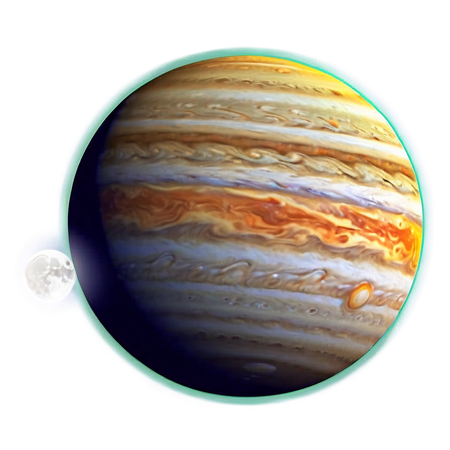 Fantasy Jupiter Scene Png Jar PNG Image