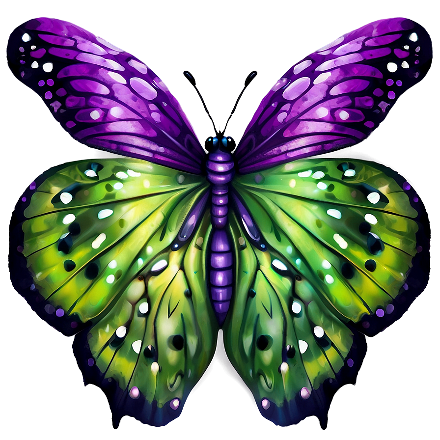 Fantasy Land Purple Butterfly Png Nxo PNG Image