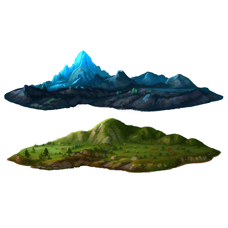 Fantasy Landscape Png Fhb PNG Image